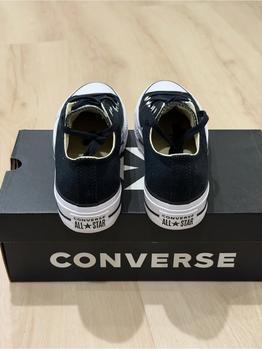 Converse - Chuck Taylor All Star Lift Platform Canvas Low-Top Sneakers - Picture 3 of 15